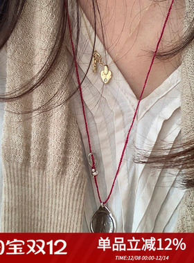 mars2518k金银水波女锁骨链项链