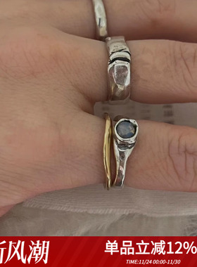 mars25女925纯银小众手工戒指