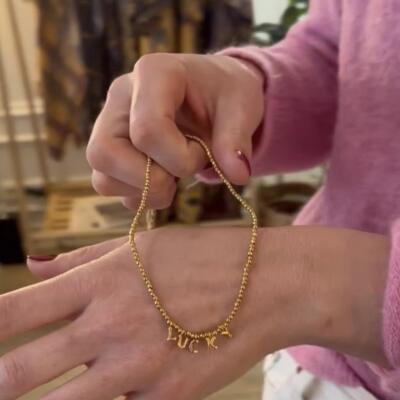 EliseTsikis女法式复古项链