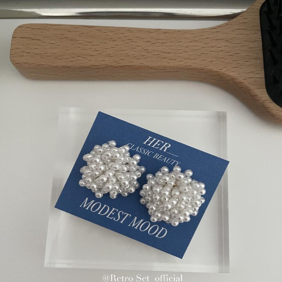 Modestmood珍珠简约珍珠女手工