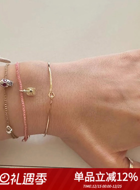 mars25女925银简约手绳