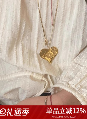 MARS25银手工银竹节女复古项链