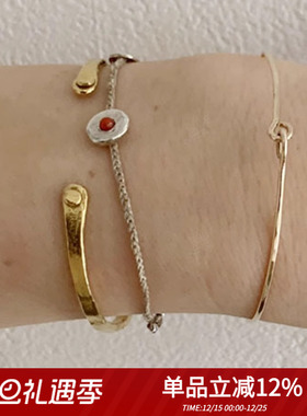 mars25女银复古手工手镯