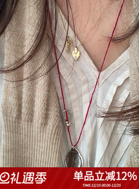 mars2518k金银水波女锁骨链项链