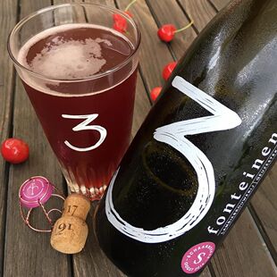 三3泉啤酒斯哈尔贝克樱桃 水果兰比克 老贵兹 旭琛精酿 750ML