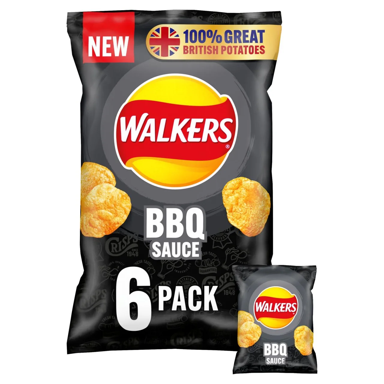 Buy 4 and get free shipping. Walkers British original cut potato chips, cheese, onion, vinegar, Thai sweet and spicy original flavor thumbnail 3