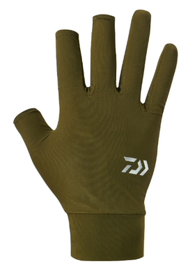 25新款DAIWA达瓦 DG-6725 ICEDRY 钓鱼手套 漏三指