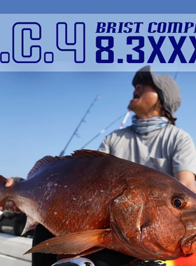 25新款 FISHMAN 船用波爬竿 多节竿 日产 BC4 8.3XXXH