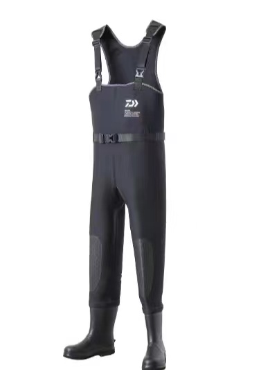 橡胶连体背带裤防水下水裤