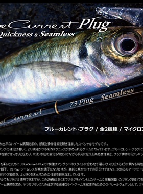Yamaga Blanks22新款BlueCurrent Plug Model路亚竿小根竿