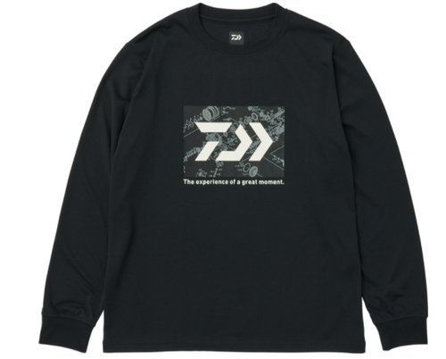 24新款 Daiwa达亿瓦 DE-8524 长袖T恤时尚休闲宽松圆领钓鱼服