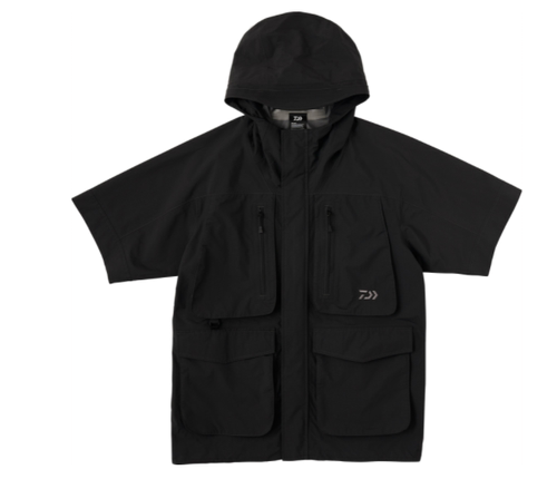 24新款DAIWA达瓦 DR-2724J 防水透湿拨水舒适雨衣短袖钓鱼服