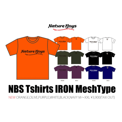 26新款NATURE BOYS Tshirts IRON 速干服 T恤 钓鱼服