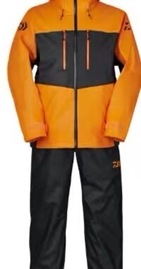 DAIWA达瓦23AW DW-6023 防水防污中棉防寒保暖PU船钓钓鱼服套装