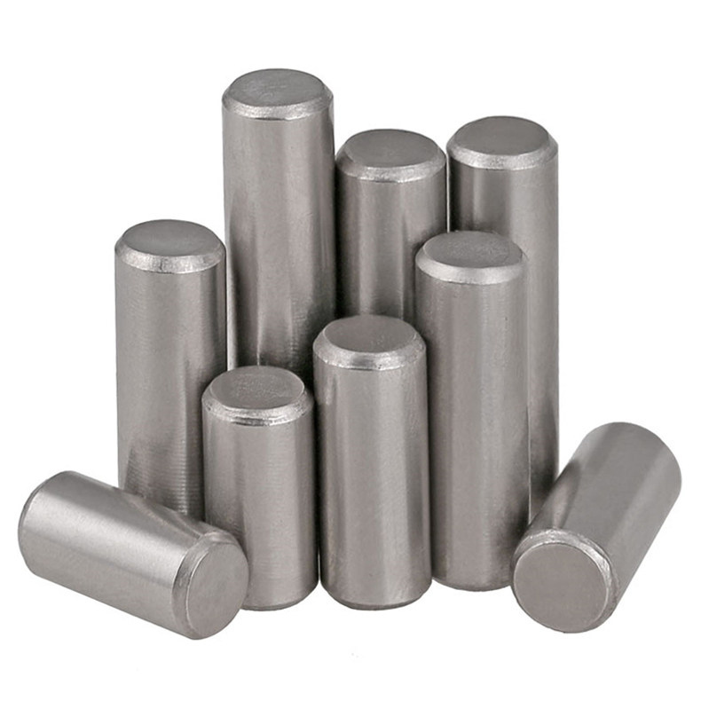 304不锈钢实心圆柱销高精度定位销国标gb119键销钉销子