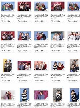 B&ZAI「B&ZAI LIVE TOUR 2026 -ROCK'N'DOL-」周边 offshot 写真