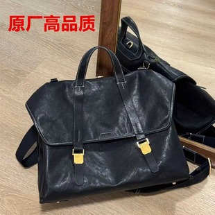 戴鹭山下有列山行游历公文包无性别复古植鞣皮斜挎双肩包旅行包男