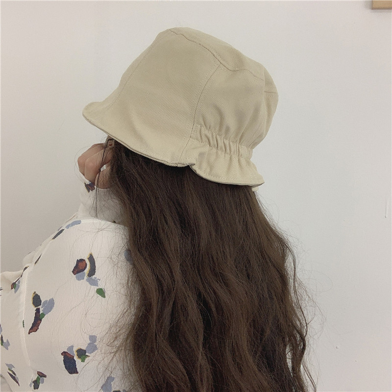 水桶帽女夏季薄款日系遮脸盆帽ins纯色休闲百搭复古短檐渔夫帽子,服饰配件/皮带/帽子/围巾,帽子,淘宝优惠券,粉丝福利购,淘宝优惠卷