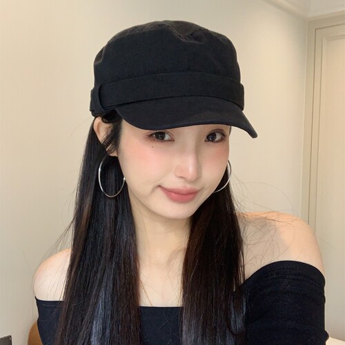 春夏老钱风气质复古简约马术帽女