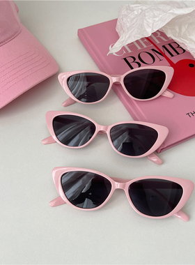 时髦精拽姐甜酷小猫眼墨镜女