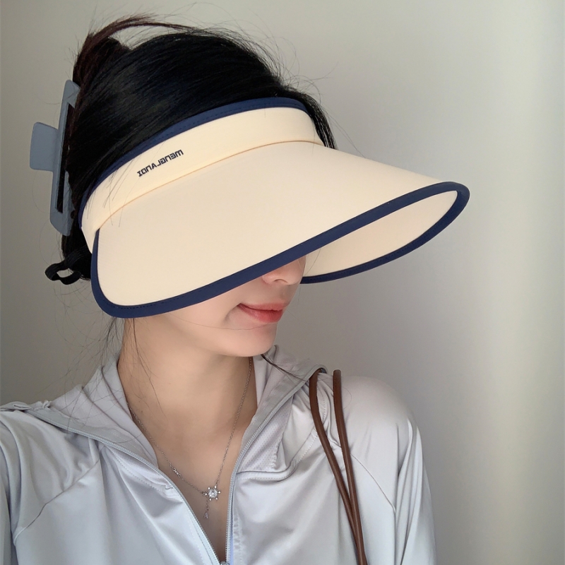 夏季韩版大檐防晒帽户外女