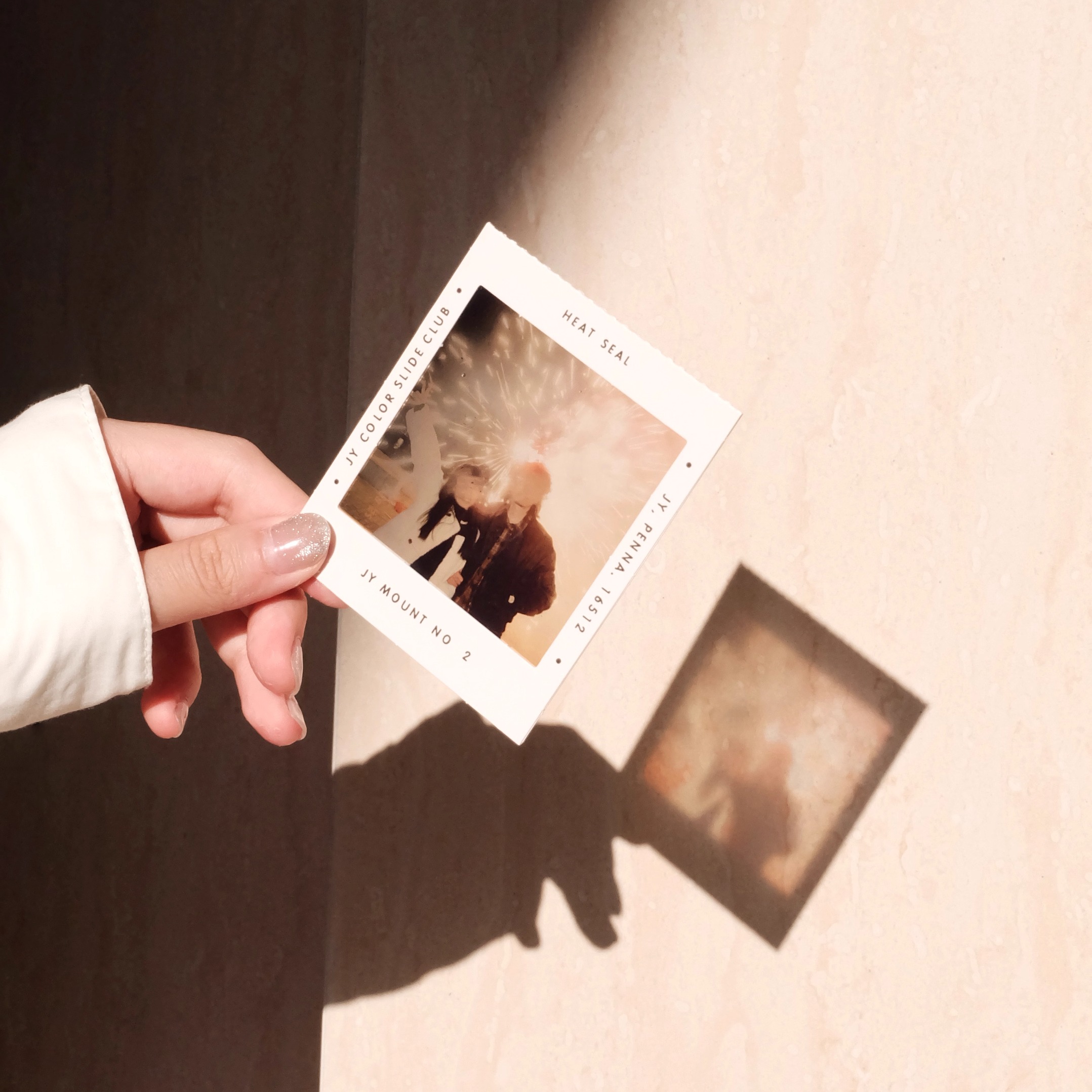 留迹反转片定制光影胶片洗照片冲洗追星礼物纪念透明文创周边