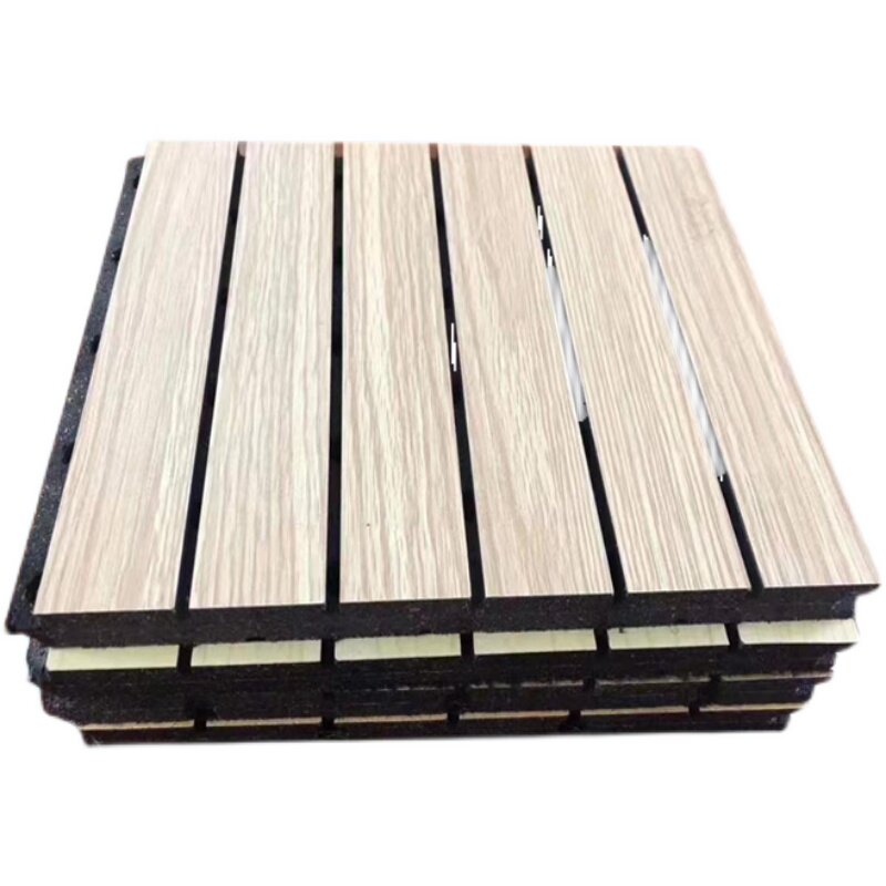 陶铝吸音板 a级防火穿孔木质吸音板环保阻燃墙面隔音板装饰板材料