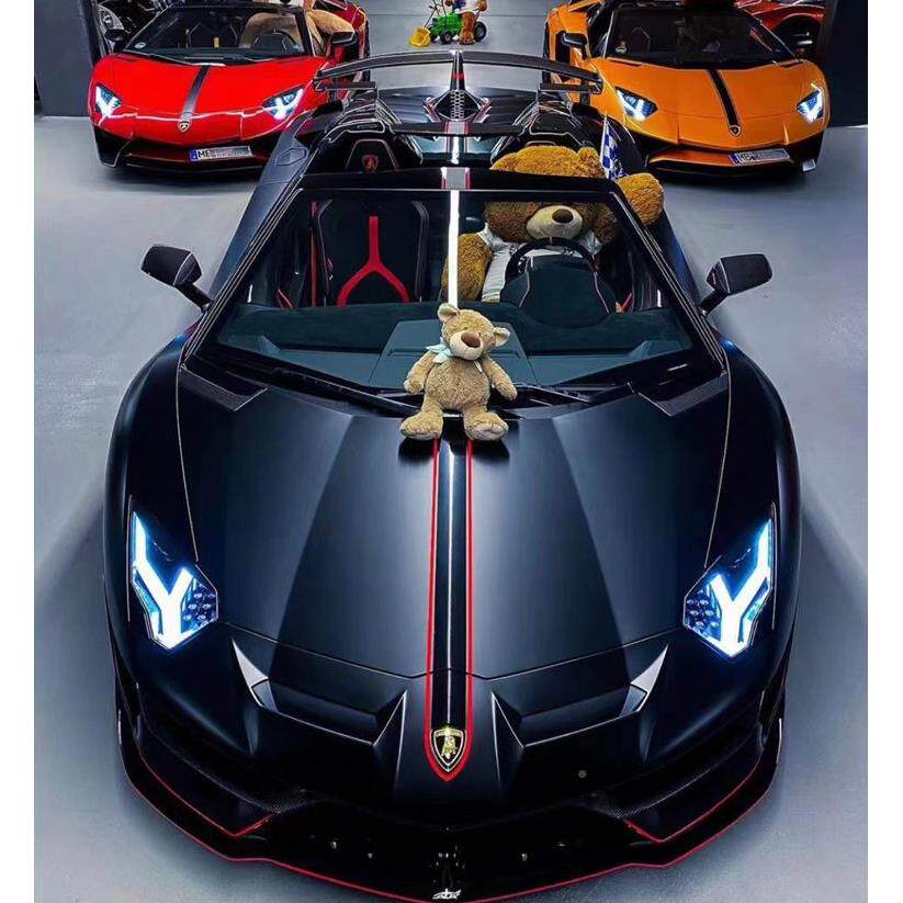 兰博基尼车贴拉花Huraca Avent兰博基尼大ador牛小n牛装饰身汽车