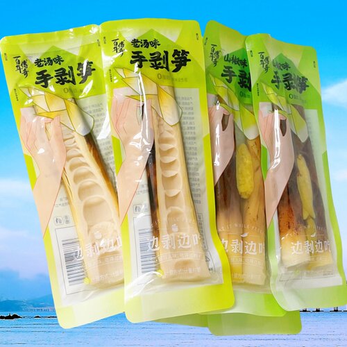 百年传奇老汤味手剥笋山椒味即食