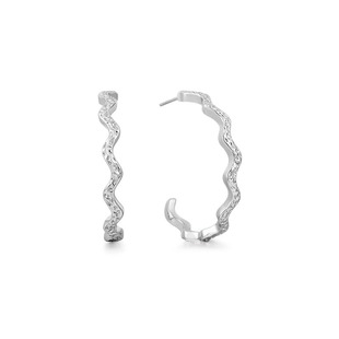 亚马逊跨境专供波光耳环女轻奢高级设计感时尚气质百搭耳钉耳饰