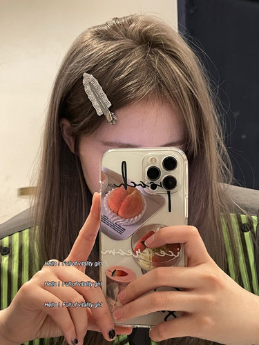 可爱百搭刘海鸭嘴夹ins风