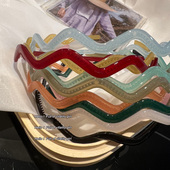 基础百搭波浪发箍网红少女夏季 颜色nice 卡头发不易掉 头箍发饰