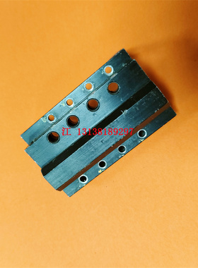 JUKI2050/2060贴片机电磁阀4孔安装座子 底座 原装拆机密封胶圈好