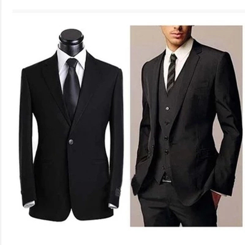 Costume homme en laine pour automne - Ref 1564561 Image 1