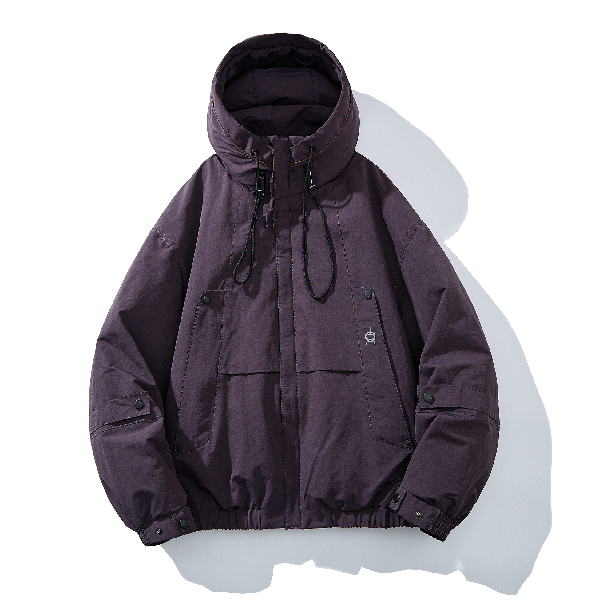 易麦冬季新款90白鸭绒羽绒服加厚保暖情侣工装潮牌宽松百搭男外套