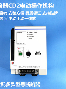 NM1-125 250 400 630 800 1250A S H3P CD2电动操作机构电操+手操