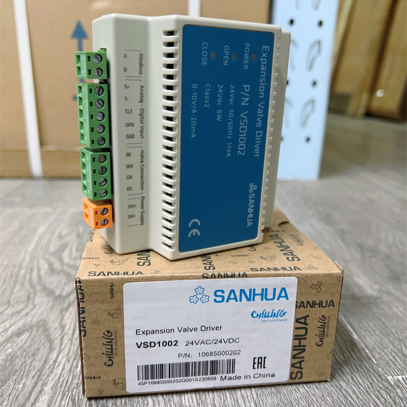 sanhua三花电子膨胀阀驱动器P/N VSD1002 expansion valve driver