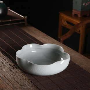 铜钱草花盆水仙花睡莲碗莲无孔金钱陶瓷特价 清仓水养水培多肉大号