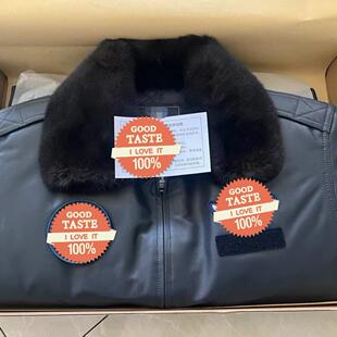 正品 春秋飞行皮服山羊皮衣皮夹克上衣外套骑行防寒航空2服 021冬款