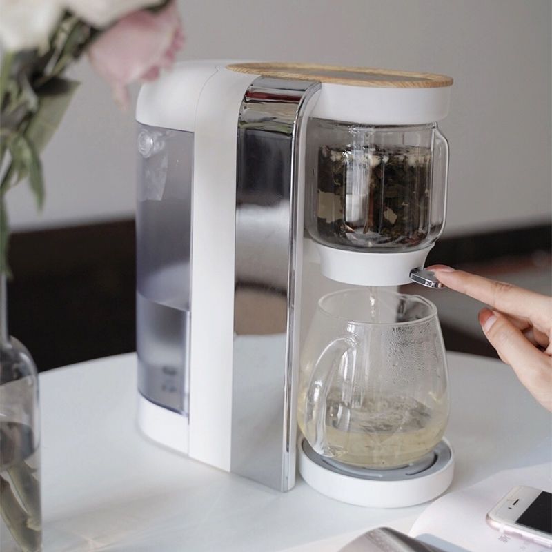 鸣盏即热式饮水机便携茶饮机家用台式小型智能茶吧机速热MZ-906