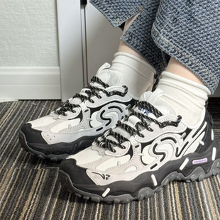 Y安踏SV曲奇COOKIE女款冬季百搭潮流休闲运动老爹鞋122548807VS