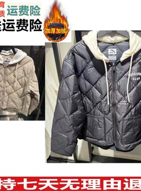 安踏轻薄短款羽绒服女士冬季