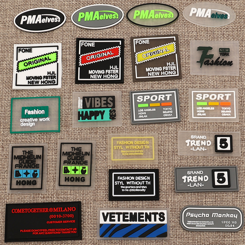 diy新款透明pvc软胶定制补丁贴