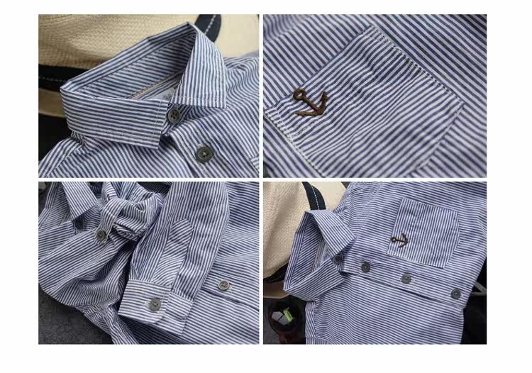 Chemise garcon à manche longue - Ref 2073873 Image 3