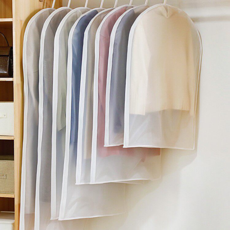 衣服防尘罩家用半透明EVA西服防尘套衣柜悬挂式立体衣物收纳袋