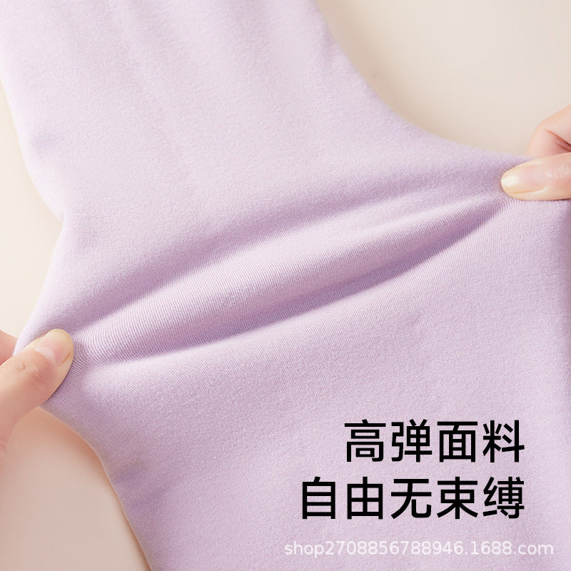 2025大童加绒加厚佼服女初中高中学生保暖裤冬季青少年棉裤女