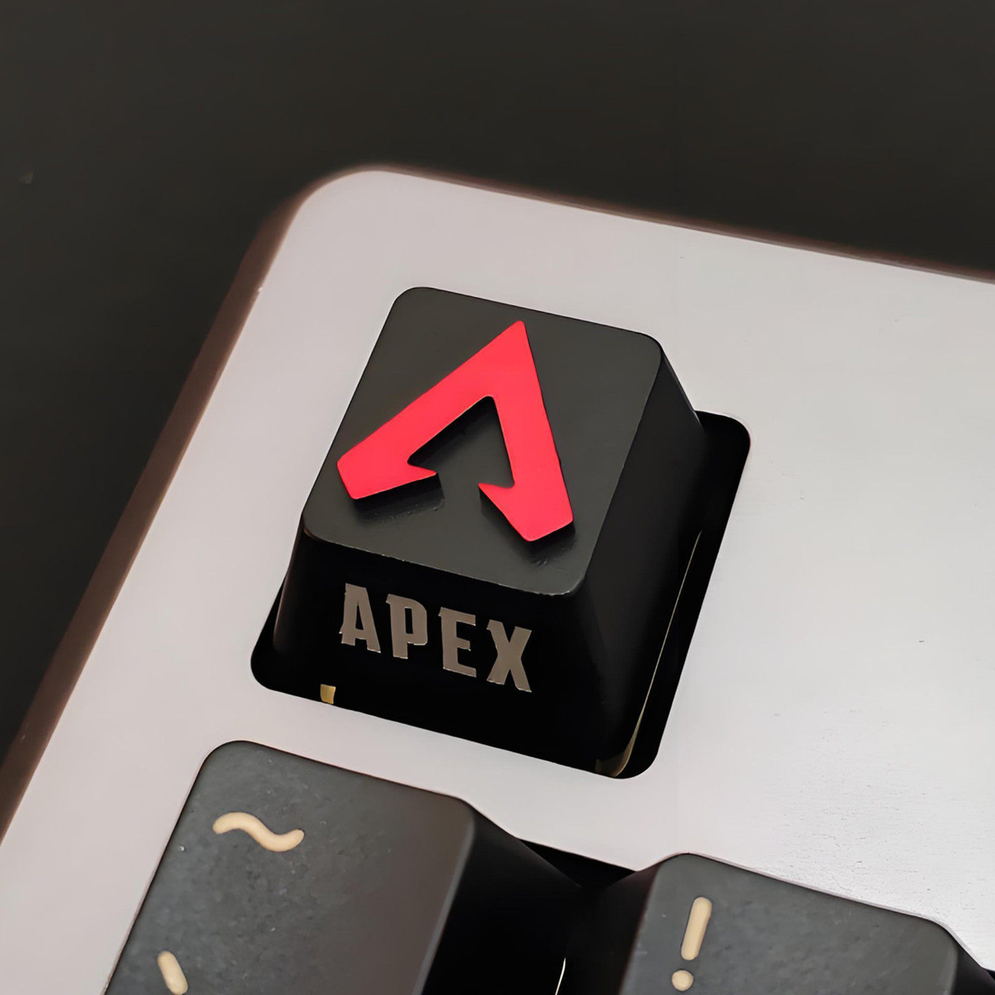 APEX游戏铝合金个性金属键帽机械键盘客制化精雕一体成型阳极多色