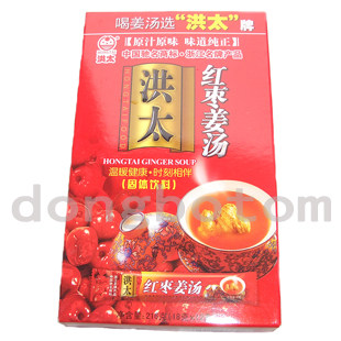 正品洪太红枣姜汤216g姜茶 新货 5盒包邮