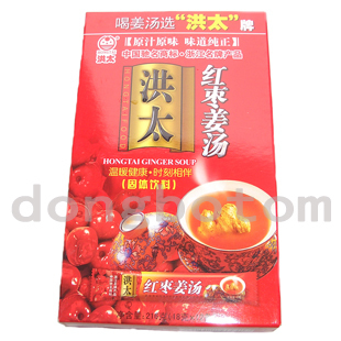 正品洪太红枣姜汤216g姜茶 新货 5盒包邮