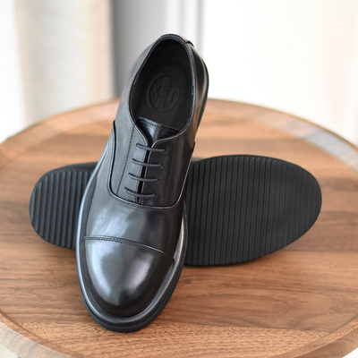男士三接头牛津鞋婚鞋平底鞋